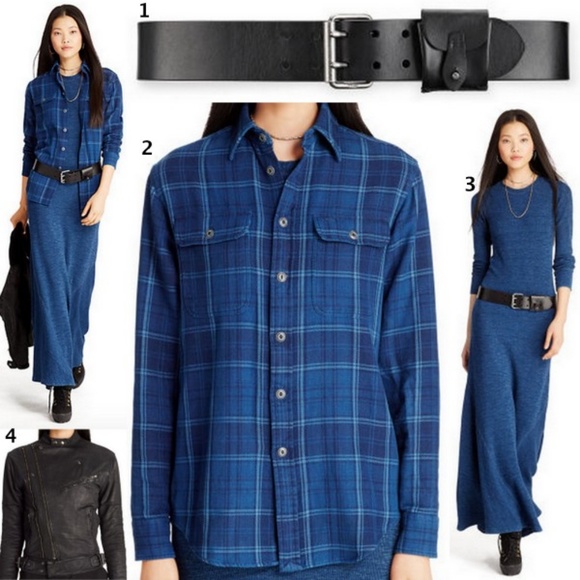Ralph Lauren Tops - Ralph Lauren Plaid Twill Cotton Shirt Sz S
